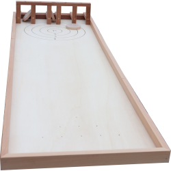 Billard roulette concept bois et jeux