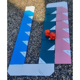 Jeu de l'oie géant sur mesure - Concept Bois et Jeux