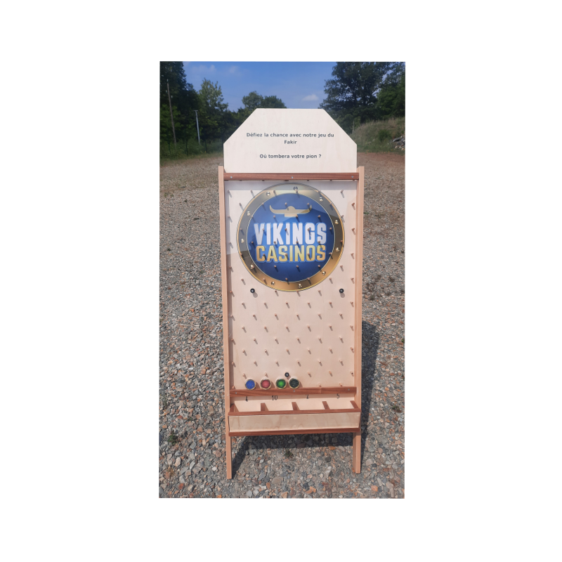 Jeu du fakir personnalisable