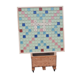 Jeu de scrabble géant