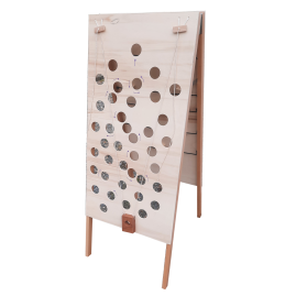 Muraille à trous - Concept bois et Jeux