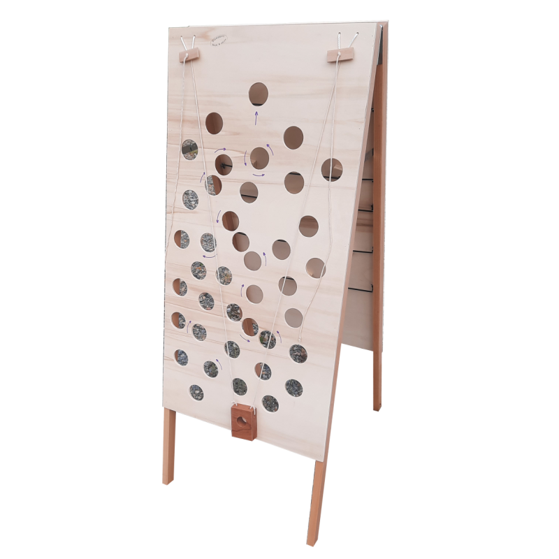 Muraille à trous - Concept bois et Jeux