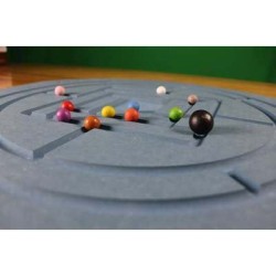 le Minotaure, retrouvez avec ce jeu le légende du minotaure. Un labyrinthe, 10 prisonniers, 1 minotaure.