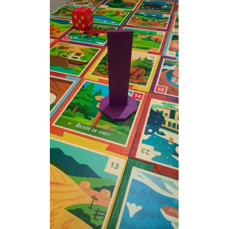 Jeu de l'oie géant en  "puzzle"