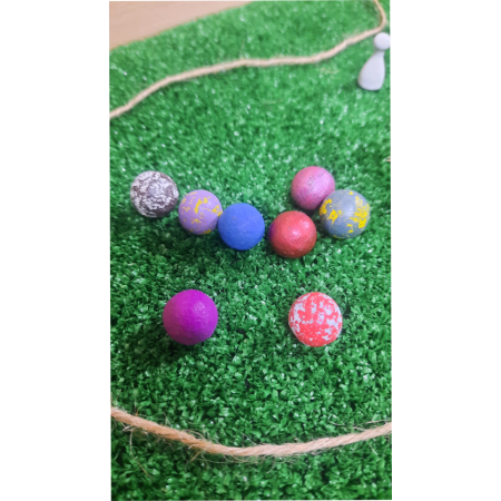 Plateau jeux de billes