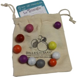 Pochon de billes avec ou sans carte de jeu