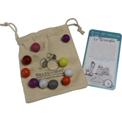 Pochon de billes avec ou sans carte de jeu
