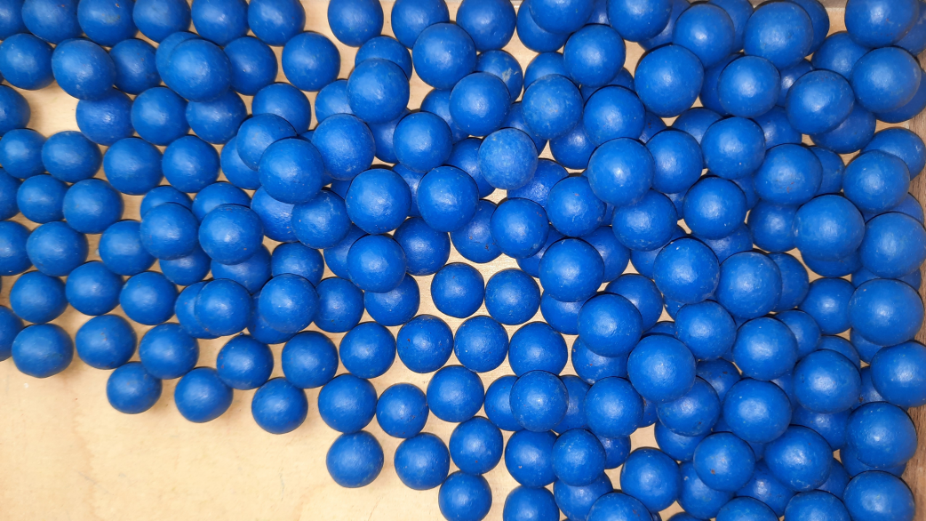 Bille classique bleue